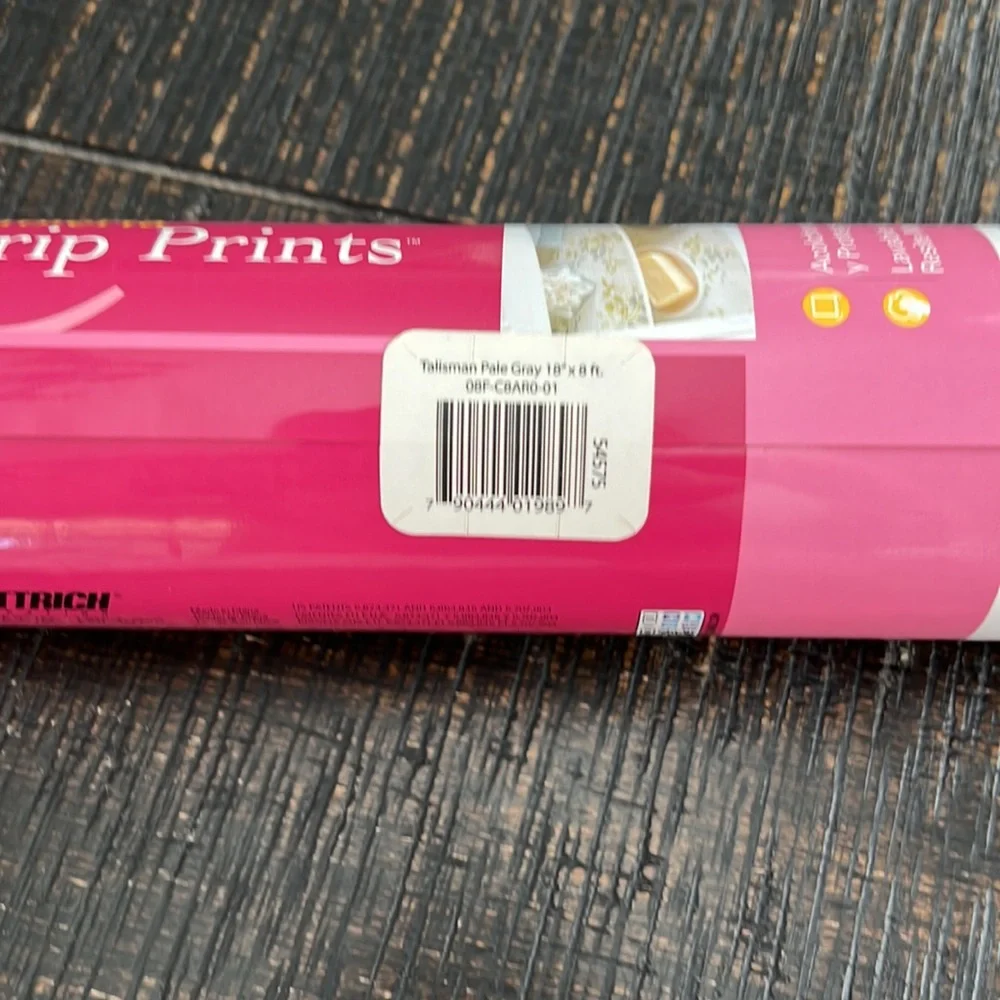 Con-Tact® Brand Grip Prints™, Non-Adhesive Talisman Pale Gray
